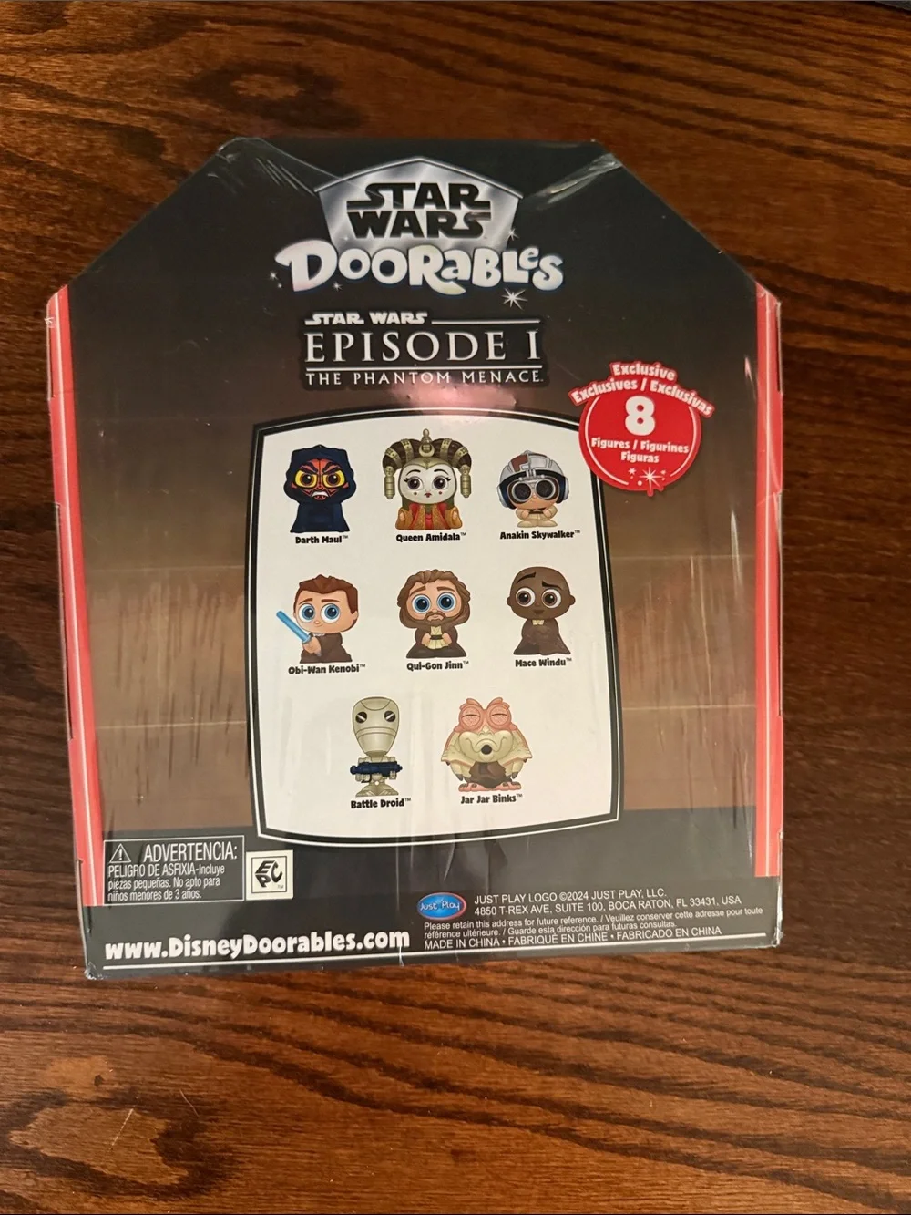 Star Wars Doorables Episode I Exclusive Darth Maul Figure - Black & Red - Picture 2 of 6